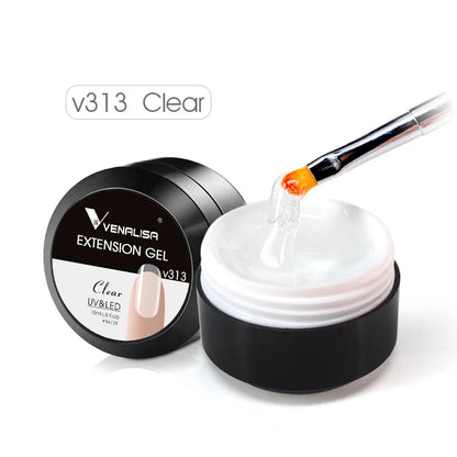 جل Venalisa Reinforce Gel Keep Nail C Arc UV Construction Gel طبقة أساسية سميكة طلاء جل صلب جل نمذجة 5D